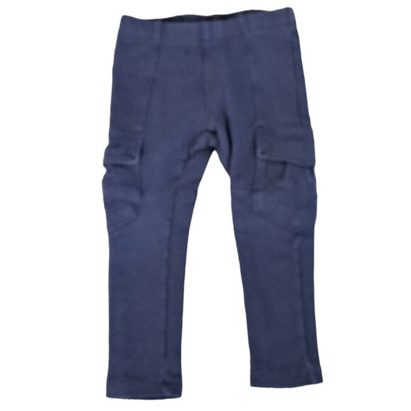 Tea Collection Other - Tea Collection Girls Navy  Stretch Cargo Pants Size 2